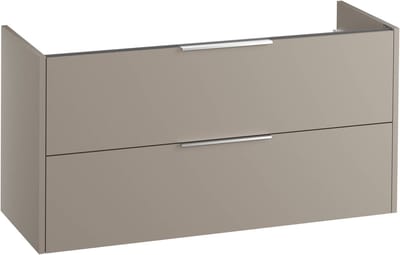 Saqu Lima wastafelonderkast excl. greep 120x45x60cm mat greige