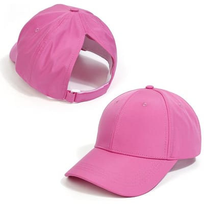 Chapeau Style Queue de Cheval Haute pour Garçon Enfant Chapeaux de Soleil Casquettes de Baseball Coupe Réglable Couleur Unie Imprimé Chapeaux de Voyage Casquettes à Visière Bébé Enfant Chapeau S