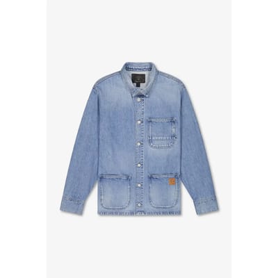 Overhemd Lange Mouw Le Temps des Cerises Denim overhemd van MAURI