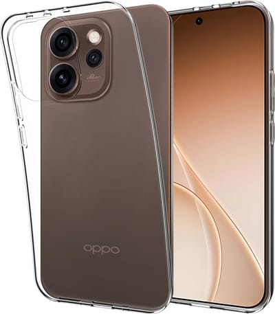 Just in Case hoesje geschikt voor Oppo Reno15 Pro Max Hoesje Siliconen - Flexibele Case - Transparant
