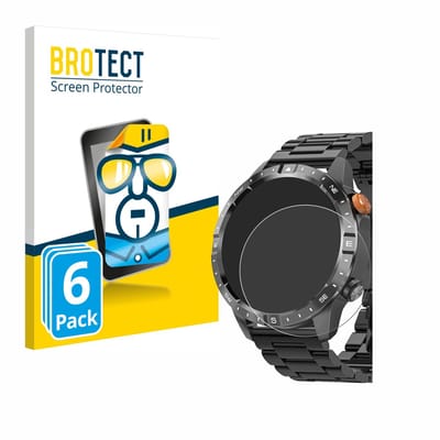 BROTECT - Screenprotector voor Swgota AK57 1.43" - Folie Beschermfolie transparant 6 Stuks