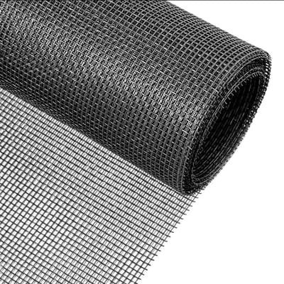 Raamhor 120 x 250 cm - Grijs - Gaas - Universele Raam Hor - Horrengaas op Maat - Zelf Hor Maken - Anti Muggen - Insectenhor - Deurhor