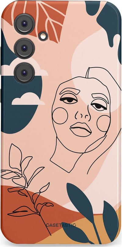Casetastic Hoesje Geschikt voor Samsung A35 - Stijlvolle Beschermende Duo-layer Case - Zachte contour