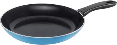 Koekenpan - Koop pan - Koken van gerechten - Keramische antiaanbaklaag - 28 cm - Blauw