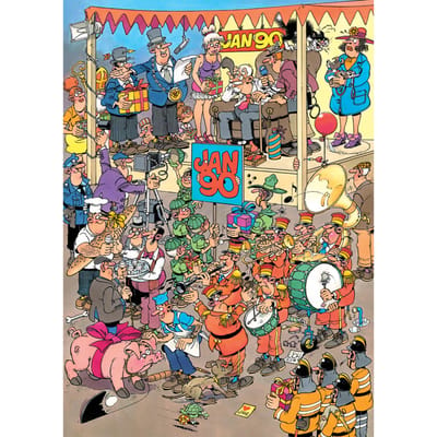 Jan van Haasteren - Fijne 90ste! - 500 stukjes puzzel - Legpuzzel volwassenen
