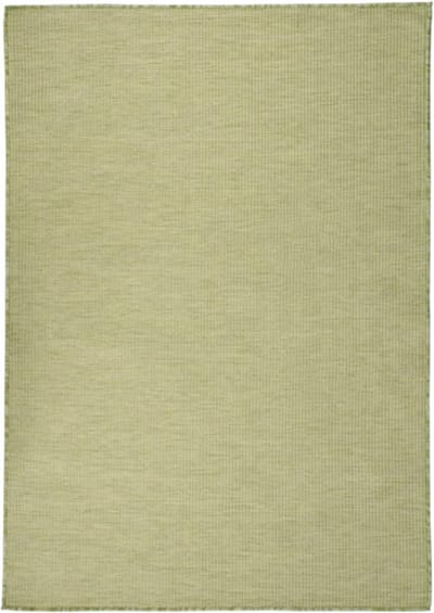 vidaXL - Buitenkleed - platgeweven - 160x230 - cm - groen