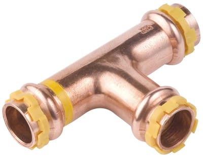 VSH SudoPress Koper Gas T-stuk i/i/i 35 Type SPG5130V, 6674481