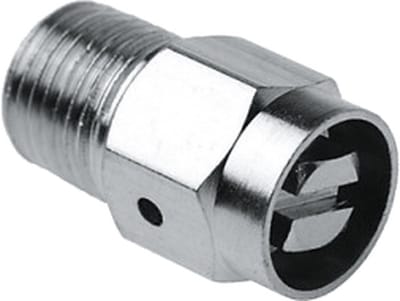 Bonfix ontluchter messing vernikkeld 1/8 inch buitendraad R