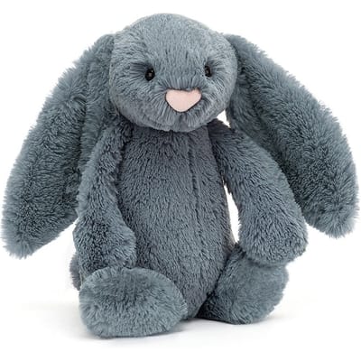 Jellycat knuffel Bashful bunny dusky blue