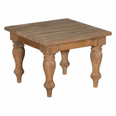 Tower Living Bijzettafel Bologna - Vierkant Bruin Hout - 60x60x45cm