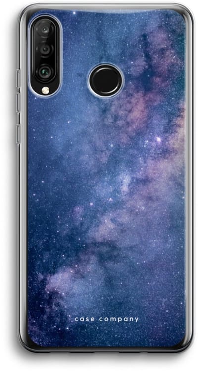 Case Company® - Hoesje geschikt voor Huawei P30 Lite hoesje - Nebula - Soft Cover Telefoonhoesje - Bescherming aan alle Kanten en Schermrand