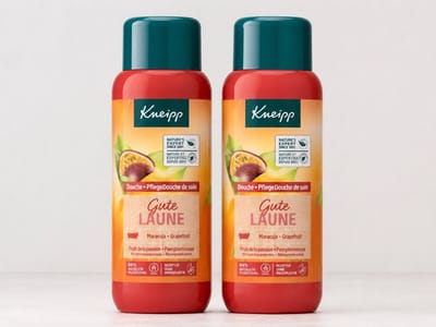 2x Badschuim Passievrucht & Grapefruit - 400 ml - Kneipp