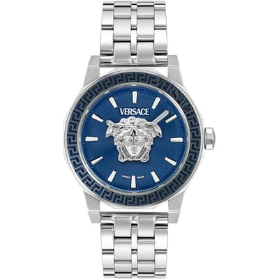 Versace Medusa Deco VE9I00324 Horloge - Staal - Zilverkleurig - Ø 43 mm