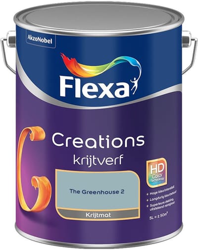 Flexa - Creations Muurverf Krijt - The Greenhouse 2 - Mengverf - 5 L