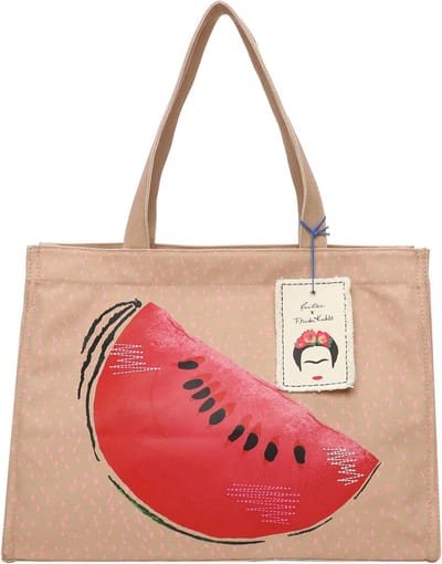 Fritzi aus Preußen Schoudertas Easy 01 Canvas Shopper Melon Mosterdgeel