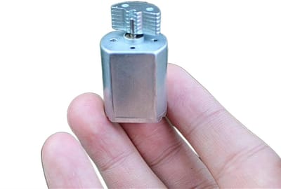 Modelmotor - Mini Motor - Hobby DIY - Hoge Kwaliteit - 25x20x15mm - Zilver