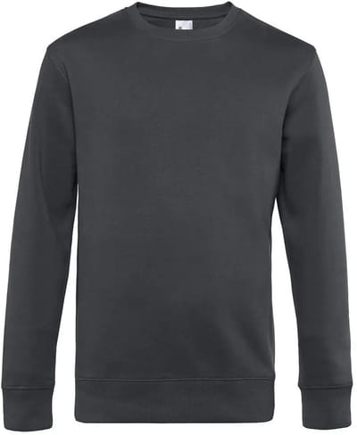 Sweater met ronde hals B&C King