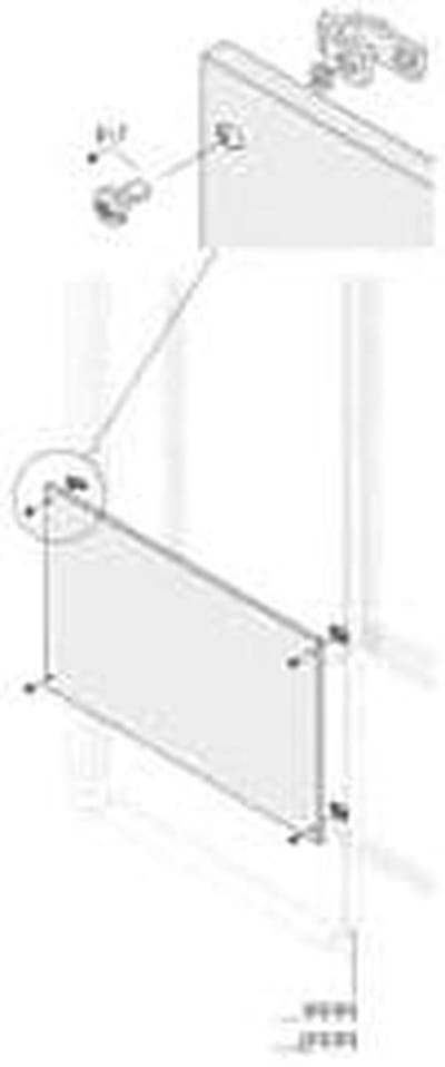 Blindplaat Vlak - Paneel Afdekking - Installatie Afwerking - Standaard Afmeting - 1800 x 800 mm - Grijs
