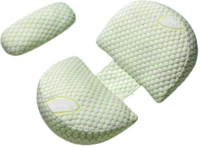 Ergonomisch zwangerschapskussen - Voor zijslapen - Body pillow - Zijslaapkussen - Voedingskussen - Verstelbaar - Groen