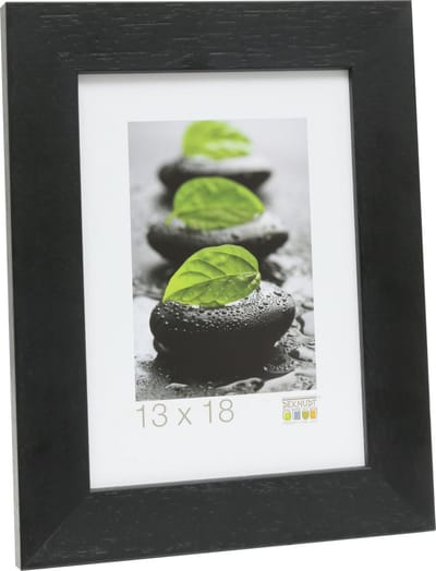 fotokader zwart hout
