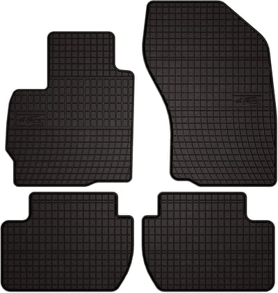Wielganizator SolidPRO - Rubber Autovloermatten - Peugeot 4007 - Zwart - Op Maat
