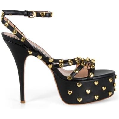 Moschino San.lod.va Mn57/125 Vitello Nero Maat: 36 | Pumps Outlet | Dames | Zwart