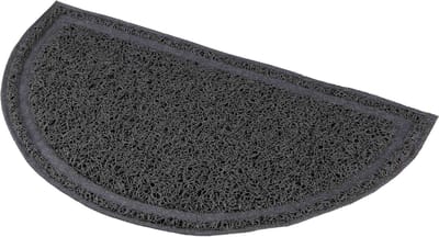 Trixie Cat litter tray mat semi-circular PVC 59 × 35 cm anthracite