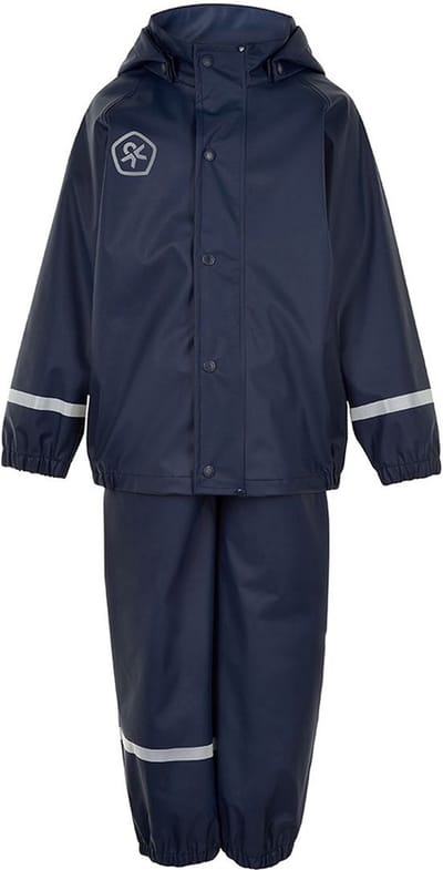 Color Kids - Regenpak voor kinderen - Dress Blues - maat 128cm