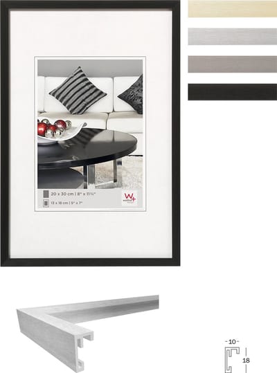 Walther Chair - Fotolijst - Fotoformaat 29,7x42 cm (DIN A3) - zwart