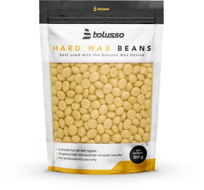 Bolusso - 100g Wax Bonen - Honing - Ontharen Zonder Strips - Honey Wax - Wax Korrels - Professionele Harsbonen - Wax Parels - Voor Het Hele Lichaam - Direct Resultaat - Effectiefst Met Het Bolusso Wax Apparaat