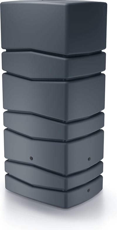 Prosperplast - Regenton Aqua Tower 650 liter - Antraciet