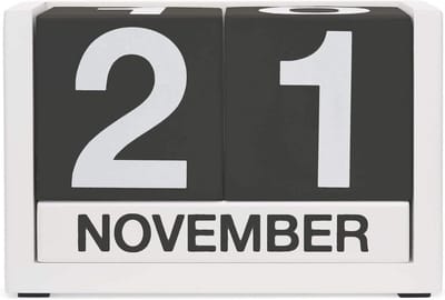 Zwart Drie Zes Vijf Kalender - Creatieve Ontwerpideeën voor Elk Jaar