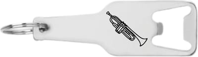 Akyol - trompet flesopener - Trompet - beste trompet speler - leuk cadeau voor je vriend om te geven - verjaardag muzikant - 105 x 25mm