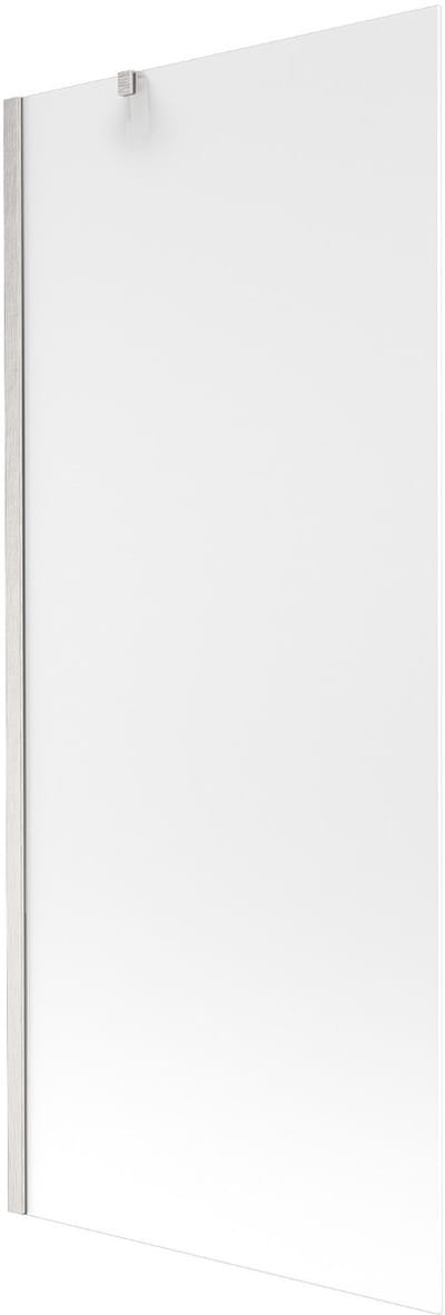 Mexen Next badwand 1-deurs 80 x 150 , matglas, geborsteld nikkel - 895-080-000-00-30-97