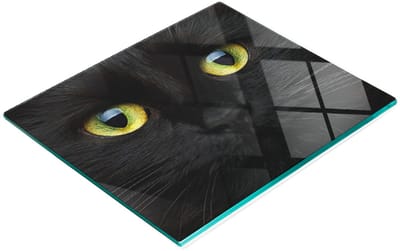 Gehard multifunctioneel decoratief bord met kattenoogmotief, 60x52 cm