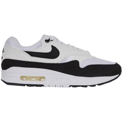 Nike Air Max 1 Blanc Noir Baskets Femme Gris Neutre DZ2628-102 36