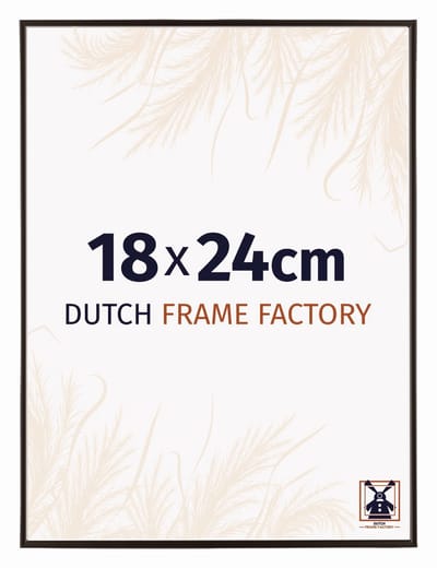 Fotolijst 18x24 cm - Kunststof - Antraciet - Easy