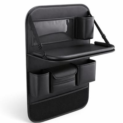 Auto Organizer Met Tafel - Achterbank Opberger Met Bekerhouder en Tablet Houder