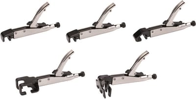 TELWIN - Lasklemmenset Automotive 5 stuks - KIT 5 WELDING CLAMPS FOR AUTOMOTIVE