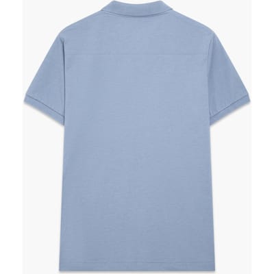 French Connection Polo Lgt Blue Mel/lbm Maat: XS | Poloshirts Outlet | Heren | Blauw