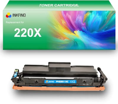 INKFIND 220X (W2201X) Cyaan tonercartridge compatibel met HP 220X (W2201X) Cyaan toner cartridge - 1-pack Cyaan