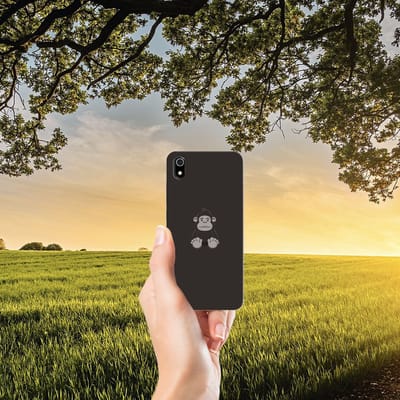 Xiaomi Redmi 7A Telefoonhoesje met Naam Gorilla