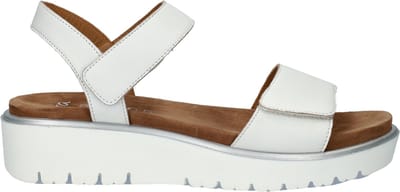 Ara 1233518 - Volwassenen Sandalen met hak - Kleur: Wit/beige - Maat: 41
