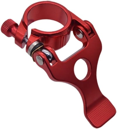 Zadelpenklem Fiets - Zadelklem - Zadelhoogte Verstellen - Eenvoudige Installatie - 40 mm - Rood