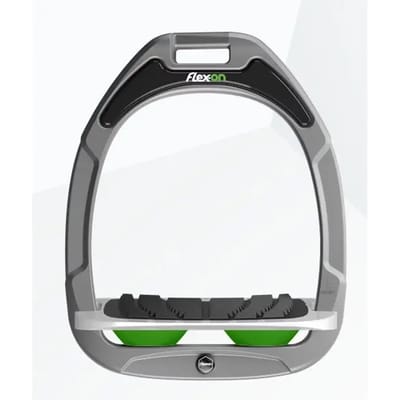 Verstelbare Grip Aluminium/Grijs/Groen Flex-On Green Composite