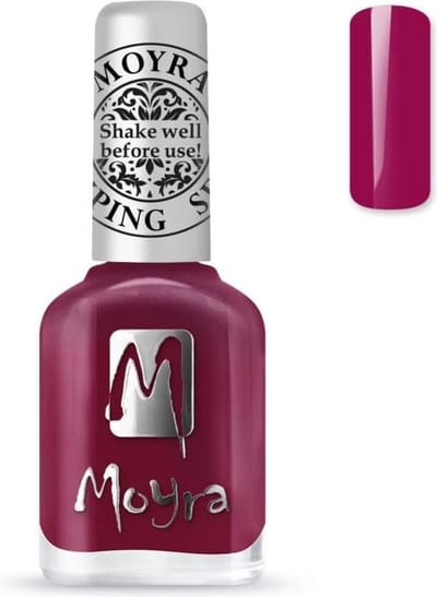 Moyra Stamping Nail Polish 12ml SP40 AMARANTH RED