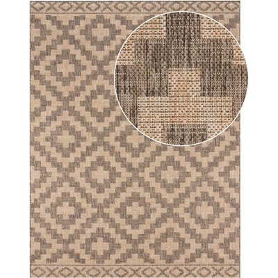 Binnen- en buitenkleed Moderna beige 60x100 cm