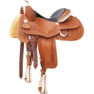 Zadel voor paard 1647.00 Pool's Rawhide 9002