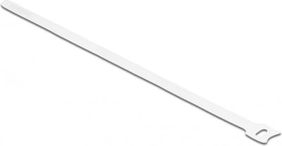 Haak-en-lus kabelbinding l 300 x w 12 mm wit 10 stuks