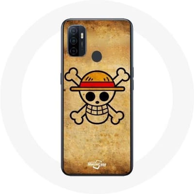 Oppo A53 Case Manga One Piece Schedel
